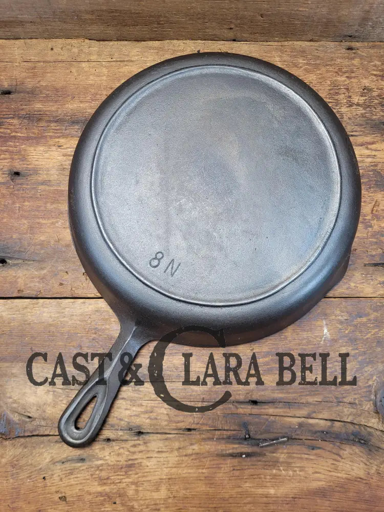 The Classic 8! 1940’S Early Birmingham Stove & Range Red Mountain Series #8 Skillet 8N