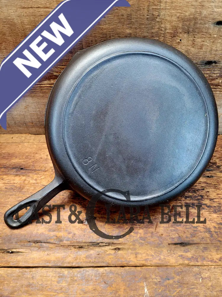 The Classic 8! 1940’S Early Birmingham Stove & Range Red Mountain Series #8 Skillet 8N