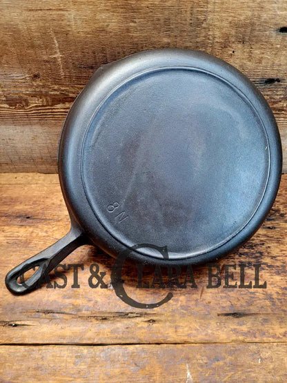 The Classic 8! 1940’S Early Birmingham Stove & Range Red Mountain Series #8 Skillet 8N