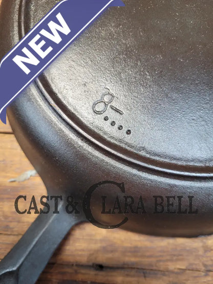 The Classic 8! 1940’S Early Birmingham Stove & Range Red Mountain Series #8 Skillet 8 With Four