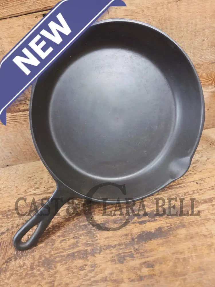 The Classic 8! 1940’s early Hand Scribed Birmingham Stove & Range Red Mountain Series #8X Skillet - Skillet