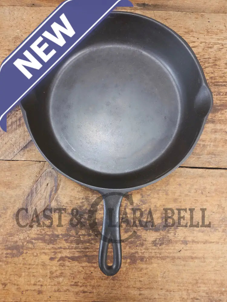 The Classic 8! 1940’s early Hand Scribed Birmingham Stove & Range Red Mountain Series #8X Skillet - Skillet