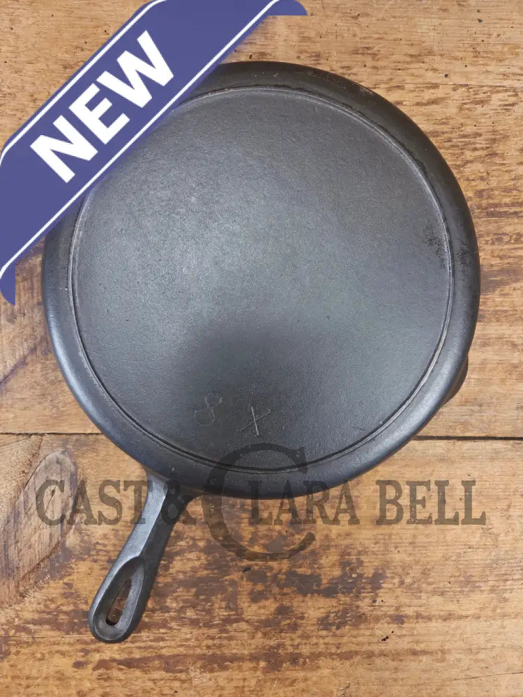 The Classic 8! 1940’s early Hand Scribed Birmingham Stove & Range Red Mountain Series #8X Skillet - Skillet