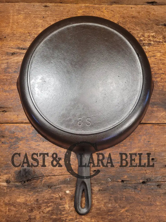 The Classic 8! 1930S Early Birmingham Stove & Range Red Mountain Series #8 Skillet 8S