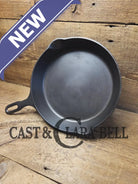 The Classic 8! 1940’s Iron Mountain by Griswold #8 Skillet with Heat Ring 1033. Unique brand from an iconic company