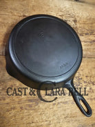 The Classic 8! 1940’s Iron Mountain by Griswold #8 Skillet with Heat Ring 1033. Unique brand from an iconic company