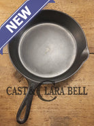 The Classic and our Best Seller! 1930’s Griswold #8 Cast Iron Skillet with Large Block Logo 704 W