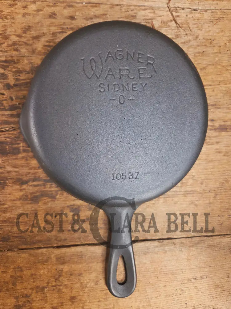 The Classic Egg Skillet. 1930’s Wagner Ware #3 Cast Iron Egg Skillet 1053 Z Skillet