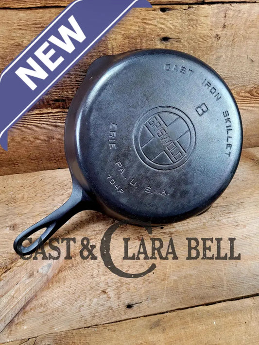 The Classic! For Gas And Electric Coil Tops. 1930’S Griswold #8 Skillet With Large Block Logo