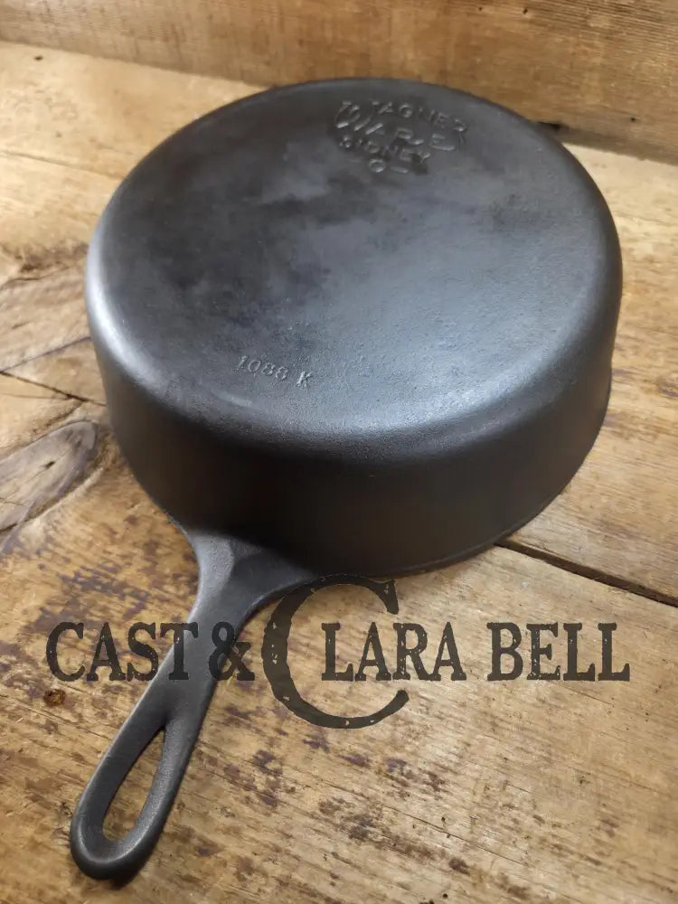 The Classic fryer! Our most popular Wagner Ware #8 Cast Iron Chicken Fryer 1088 K SC24 Skillet