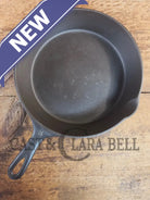 The Classic! GHOST Marked 1924 Wagner Ware Sidney -O- #8 ’I’ Skillet with Heat Ring and Stylized Logo 1058 I - Skillet