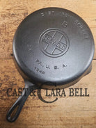 The Classic! Griswold #8 Skillet with Large Block Logo and Smooth Bottom Erie PA USA p/n 704 P Skillet