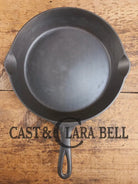 The Classic! Griswold #8 Skillet with Large Block Logo and Smooth Bottom Erie PA USA p/n 704 P - Skillet