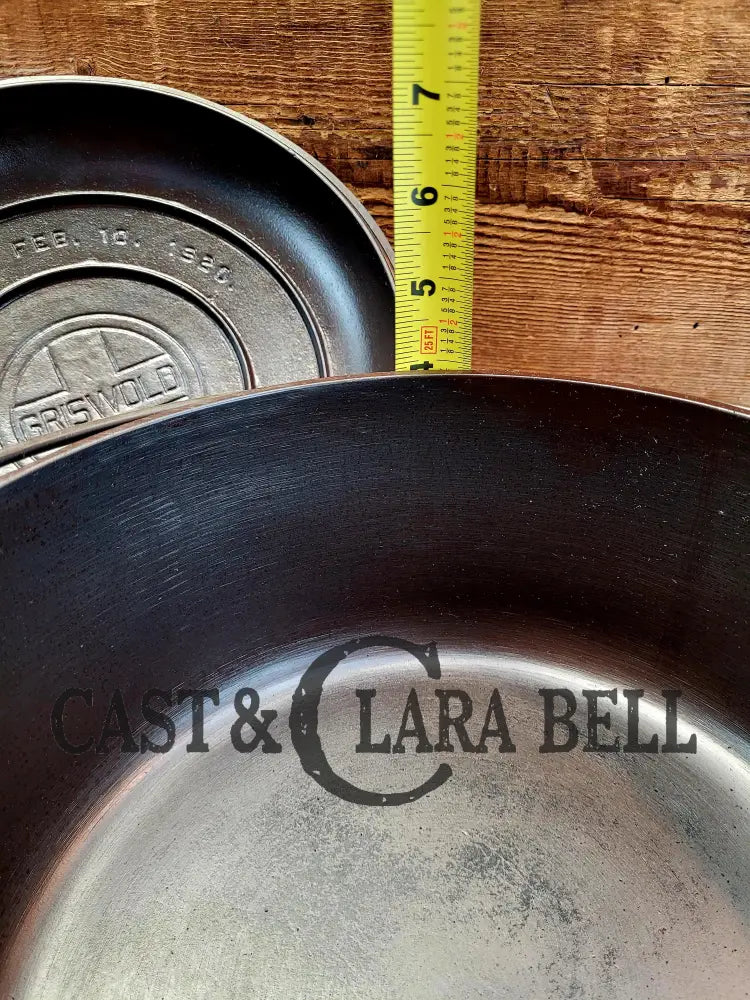 The Collectors Classic. 1920’S Griswold #8 Tite-Top Cast Iron Dutch Oven With Large Block Logo