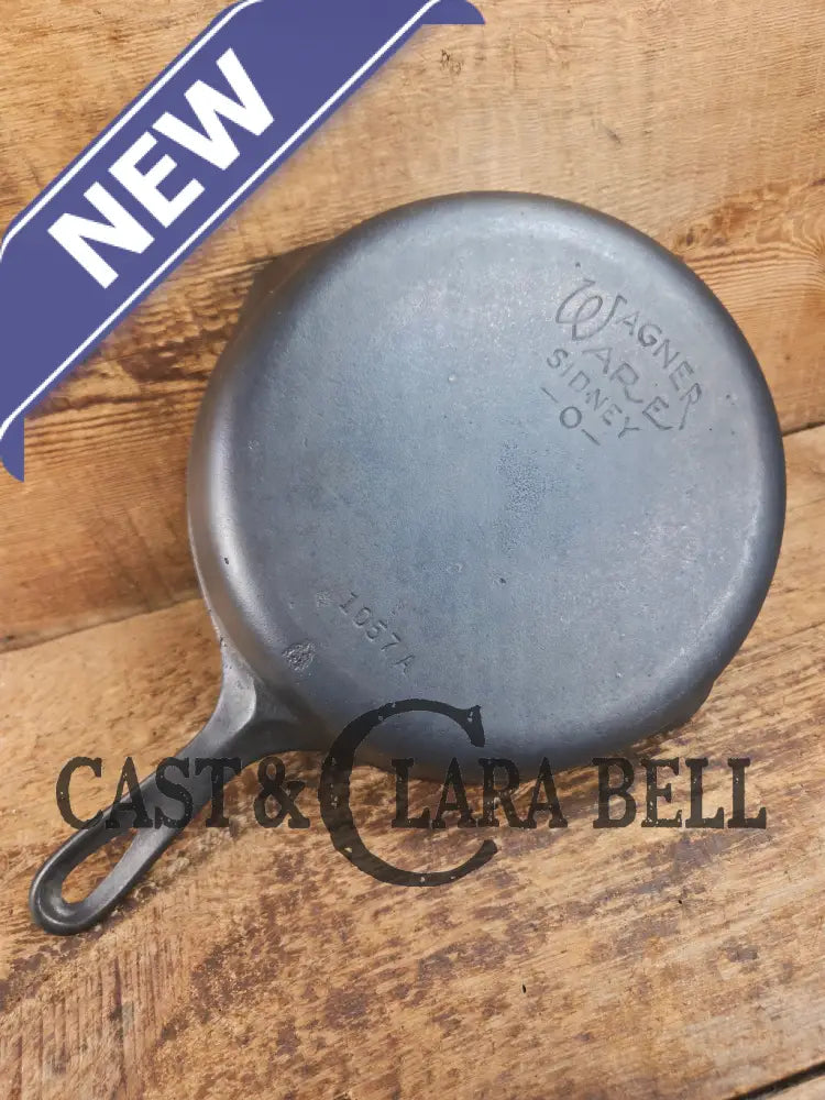 The illusive #7 1930’s Wagner Ware #7 Cast Iron Skillet 1057 Skillet