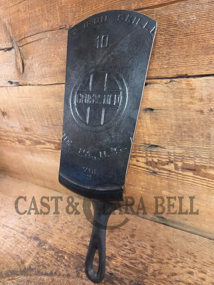 The MAC Daddy. Huge Repurposed Griswold Large Block #10 716 cast iron spatula. SC24 Spatula