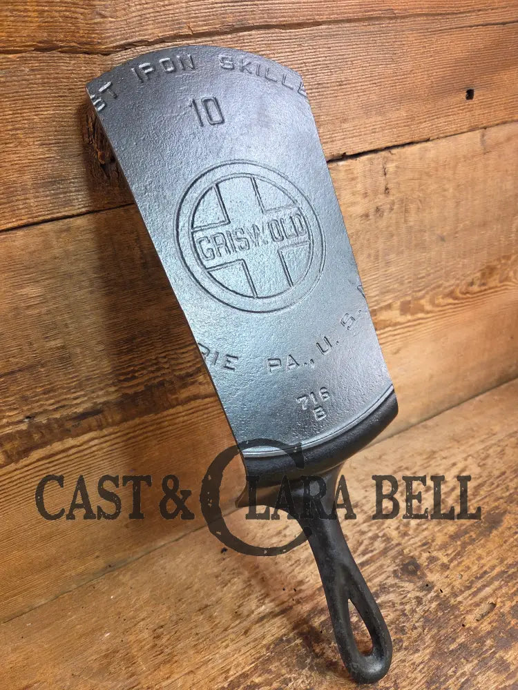 The MAC Daddy. Huge Repurposed Griswold Large Block #10 716 cast iron spatula. SC24 Spatula