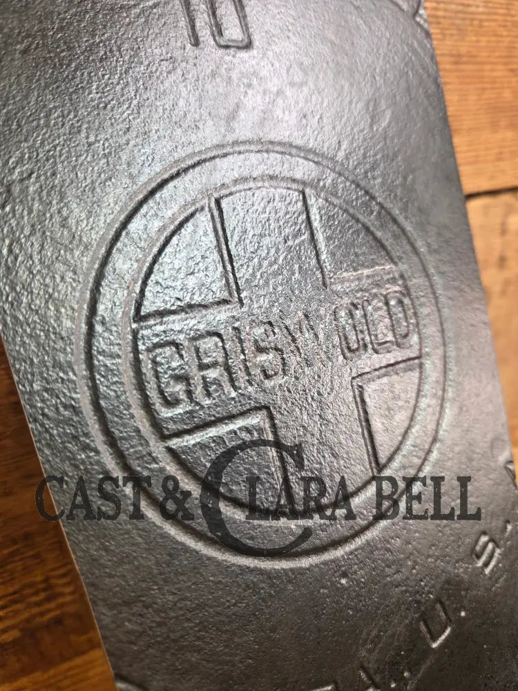 The MAC Daddy. Huge Repurposed Griswold Large Block #10 716 cast iron spatula. SC24 Spatula