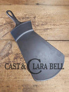The MAC Daddy. Huge Repurposed Griswold Large Block #12 cast iron spatula. WOW almost the size of a pizza peal! Ready
