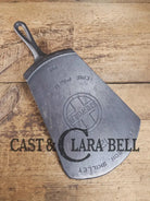 The MAC Daddy. Huge Repurposed Griswold Large Block #12 cast iron spatula. WOW almost the size of a pizza peal! Ready