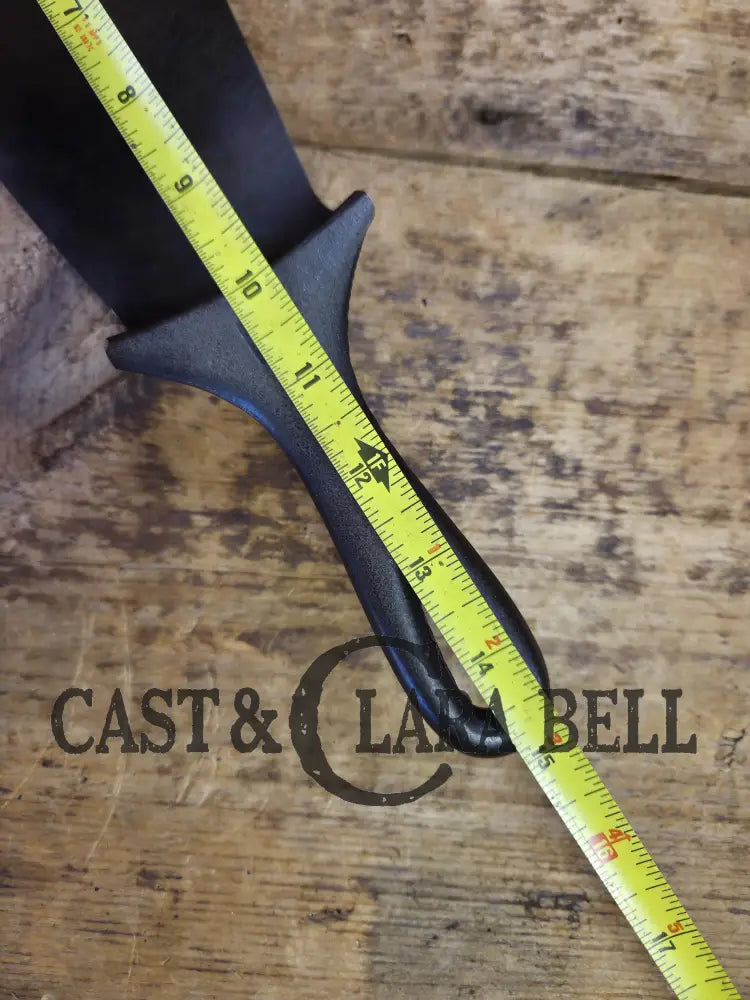 The Mac Daddy! Reclaimed spatula from a big #10 WagnerWare 1930’s Era Smooth Bottom skillet. One of a kind! SC24 Spatula