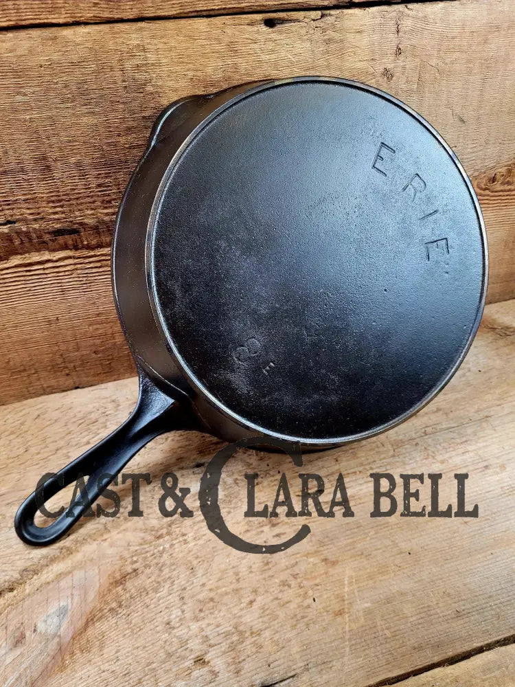 The Premier Skillet! 1890’S Era Griswold Erie 2Nd Series #8 Skillet With Anchor Makers Mark! Rare