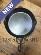 The Premier Skillet! GLASS smooth huge 1920’s Griswold No. 12 Skillet with Block Logo 719. Perfect bacon skillet Skillet