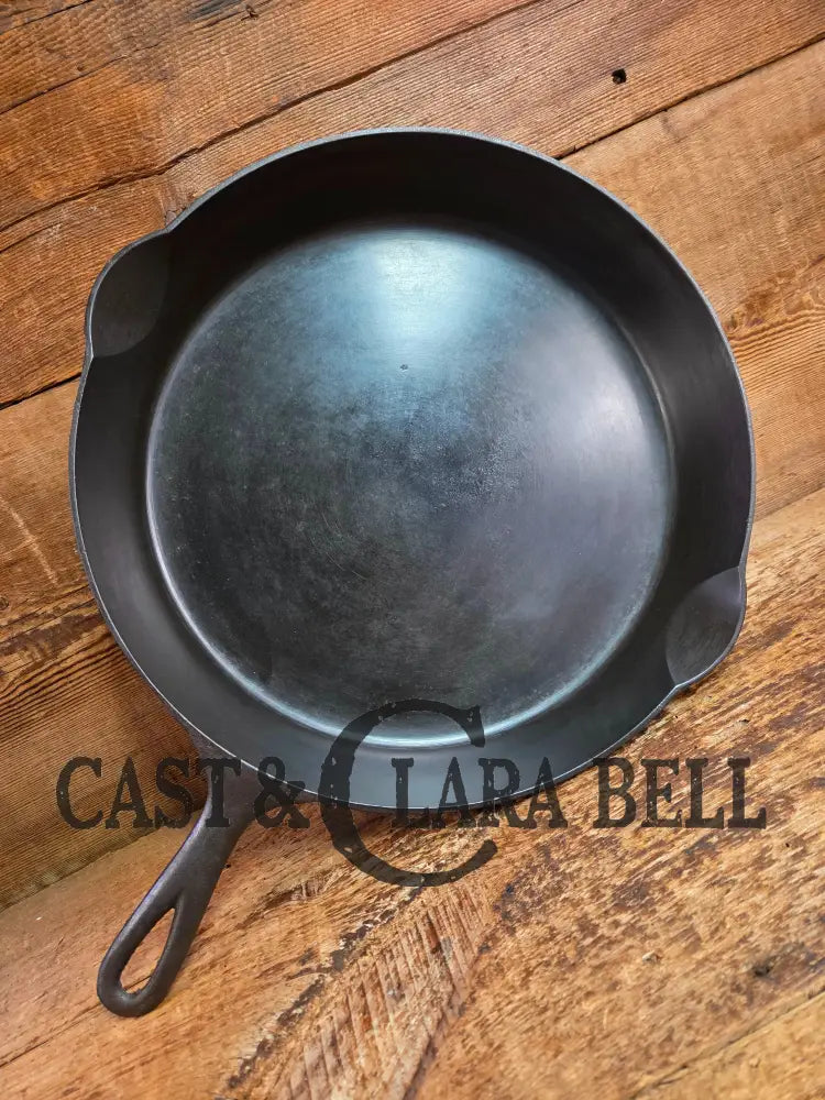 The Premier Skillet! Huge 1890’s era ERIE No. 12 Skillet 719. 3rd Series just gorgeous Skillet