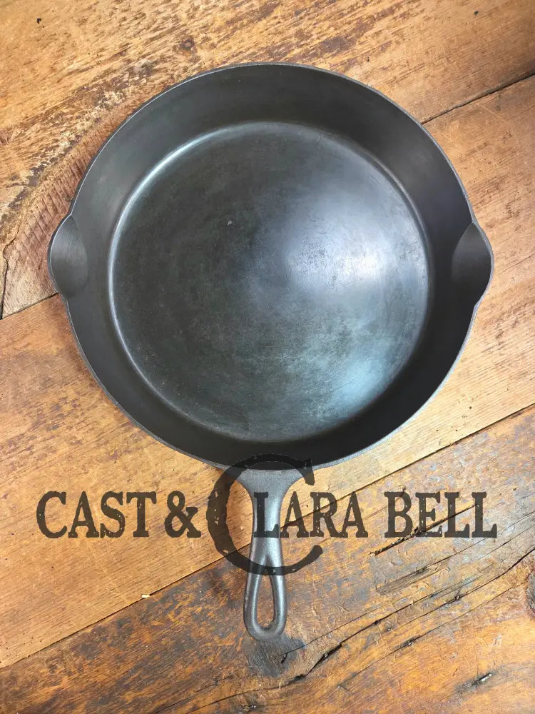 The Premier Skillet! Huge 1890’s era ERIE No. 12 Skillet 719. 3rd Series just gorgeous Skillet