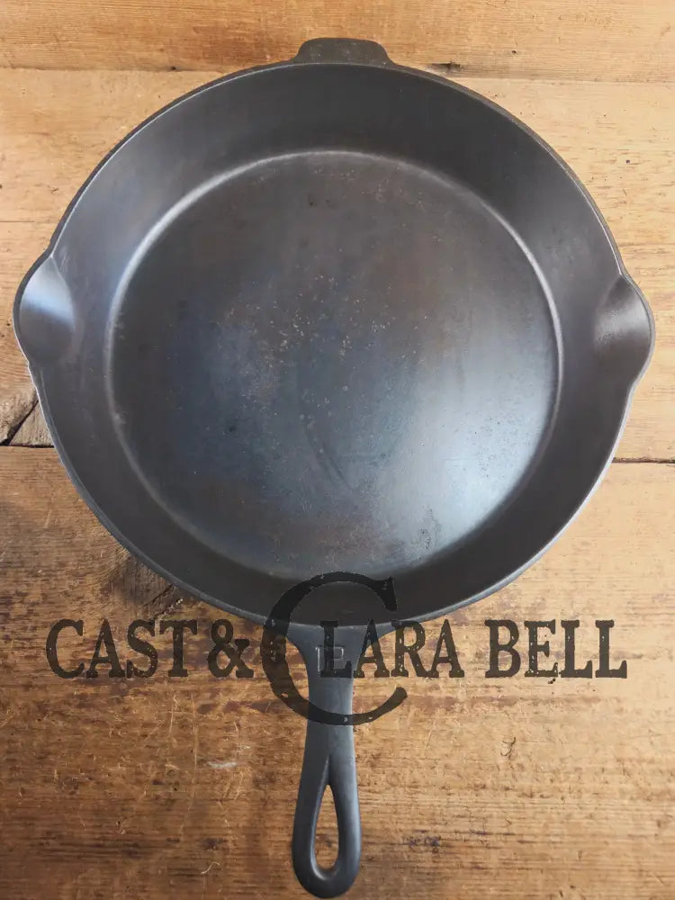 The Premier Skillet! Huge 1920’s Griswold No. 12 Skillet with Block Logo 719. Perfect bacon skillet Skillet