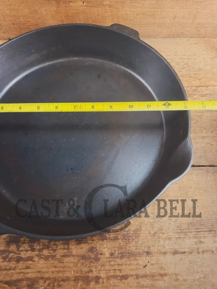 The Premier Skillet! Huge 1920’s Griswold No. 12 Skillet with Block Logo 719. Perfect bacon skillet Skillet