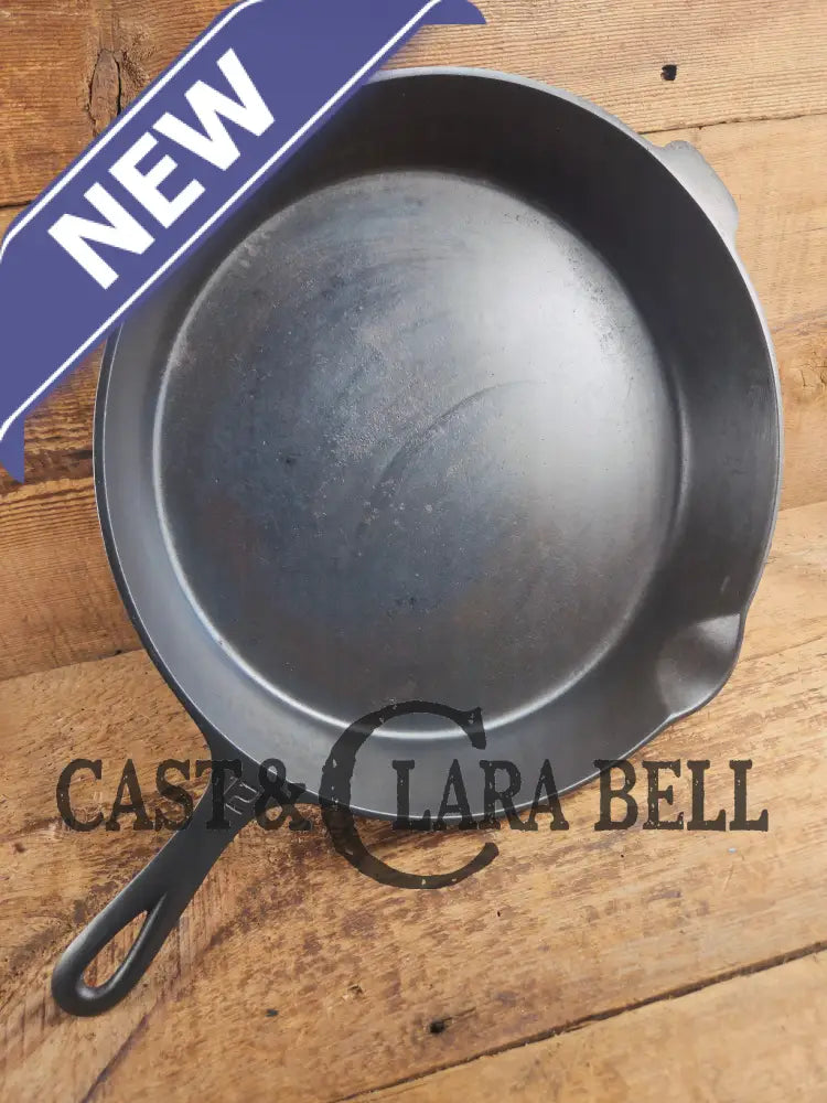 The Premier Skillet! Huge 1920’s Griswold No. 12 Skillet with Block Logo 719. Perfect bacon skillet Skillet