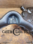 The Premier waffle iron! Griswold No. 18 ’Heart and Star’ (928/928) Waffle Iron (Large Star version). Bailed base.