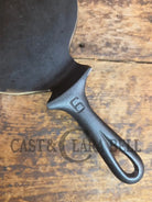 This is one of the COOLEST we’ve made. Very Hard to Find #6 Griswold Victor skillet now up-cycled as a super unique