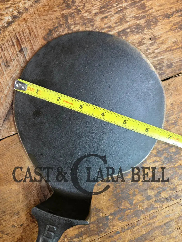 This is one of the COOLEST we’ve made. Very Hard to Find #6 Griswold Victor skillet now up-cycled as a super unique