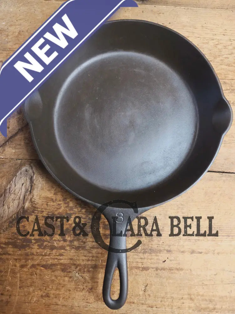 THIS pan! The Classic 1910-20’s Griswold #8 E.P.U. Skillet with Heat Ring and Large Block Slant Logo 704 R Skillet