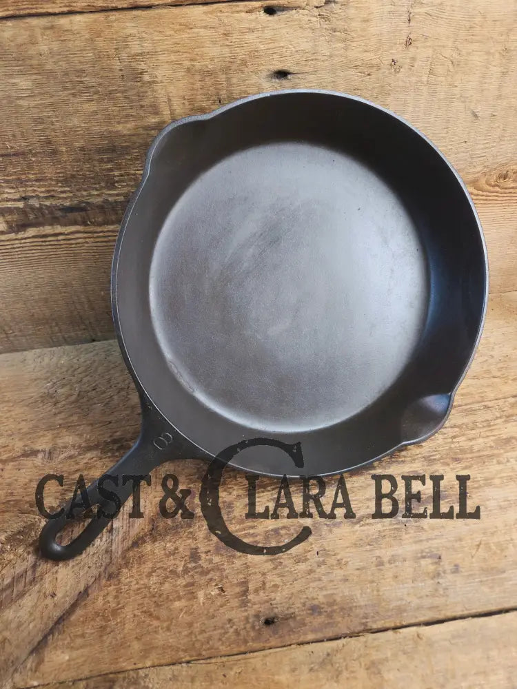 THIS pan! The Classic 1910-20’s Griswold #8 E.P.U. Skillet with Heat Ring and Large Block Slant Logo 704 R Skillet