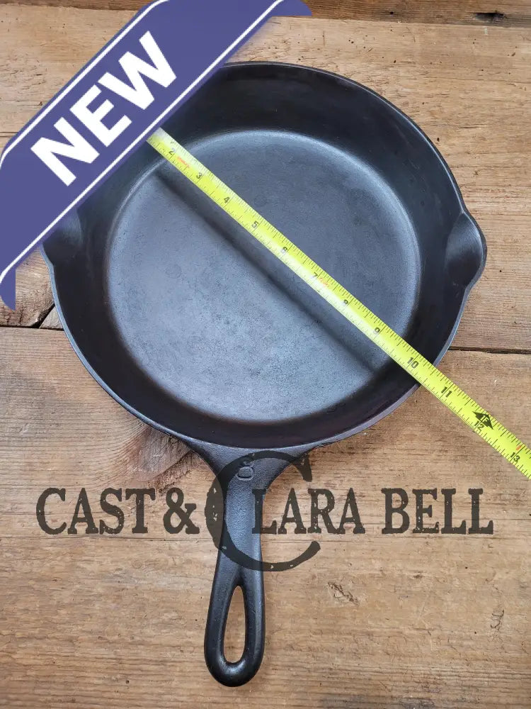 This Pan! The Classic 1910-20’S Griswold #8 E.p.u. Skillet With Heat Ring And Large Block Slant