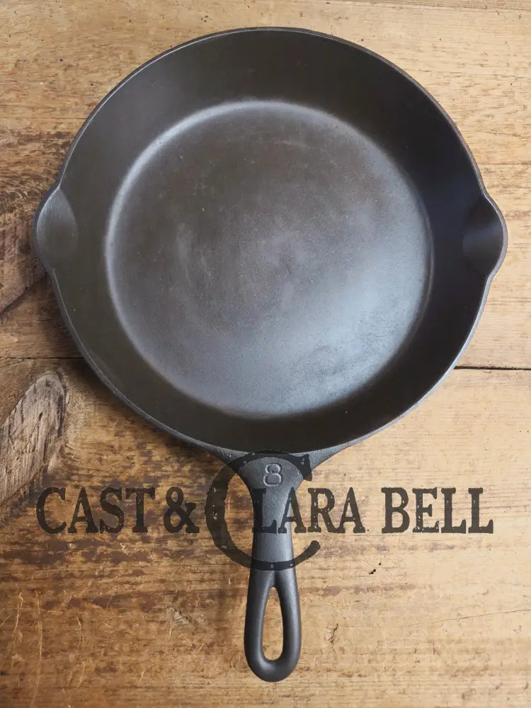 THIS pan! The Classic 1910-20’s Griswold #8 E.P.U. Skillet with Heat Ring and Large Block Slant Logo 704 R Skillet