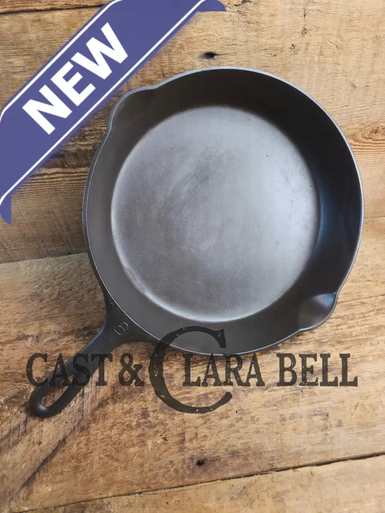 THIS pan! The Classic 1910-20’s Griswold #8 E.P.U. Skillet with Heat Ring and Large Block Slant Logo 704 R Skillet