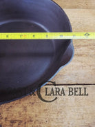 Tough one to find! 1910’s Early Griswold No. 8 Cast Iron (#732) ’Deep Skillet’ with Large Slant Logo and ERIE.