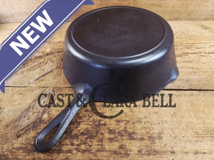 Tough one to find! 1910’s Early Griswold No. 8 Cast Iron (#732) ’Deep Skillet’ with Large Slant Logo and ERIE.