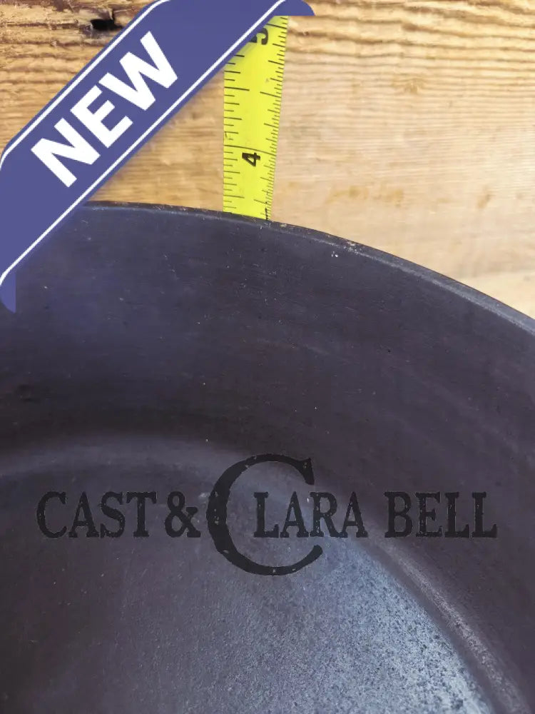Tough one to find! 1910’s Early Griswold No. 8 Cast Iron (#732) ’Deep Skillet’ with Large Slant Logo and ERIE.