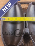 Tough one to find! Early 1900’s Wagner 4 Cup Vienna Pan #4 - H. Makes wonderful rolls & cornbread! Bakeware