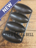 Tough one to find! Early 1900’s Wagner 4 Cup Vienna Pan #4 - H. Makes wonderful rolls & cornbread! Bakeware