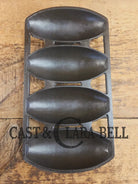 Tough one to find! Early 1900’s Wagner 4 Cup Vienna Pan #4 - H. Makes wonderful rolls & cornbread! Bakeware