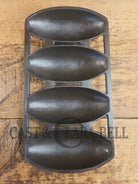 Tough one to find! Early 1900’s Wagner 4 Cup Vienna Pan #4 - H. Makes wonderful rolls & cornbread! Bakeware