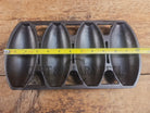 Tough one to find! Early 1900’s Wagner 4 Cup Vienna Pan #4 - H. Makes wonderful rolls & cornbread! Bakeware