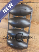 Tough one to find! Early 1900’s Wagner 4 Cup Vienna Pan #4 - H. Makes wonderful rolls & cornbread! Bakeware