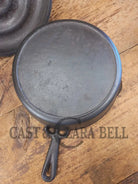 TOUGH one to find! Missouri made Crescent Foundry ’Ozark’ #8 Cast Iron Deep Broiler! - Skillet